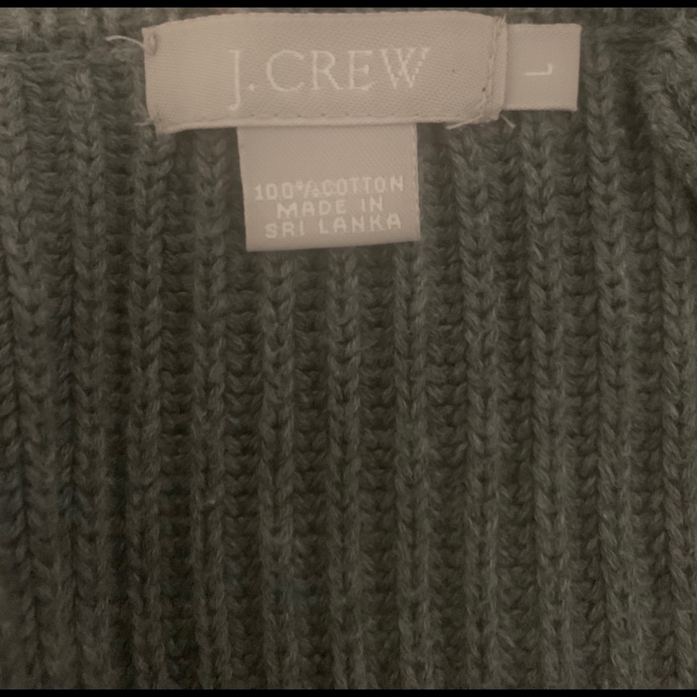 J. Crew Ribbed Button-Down Cardigan - Picture 3 of 3